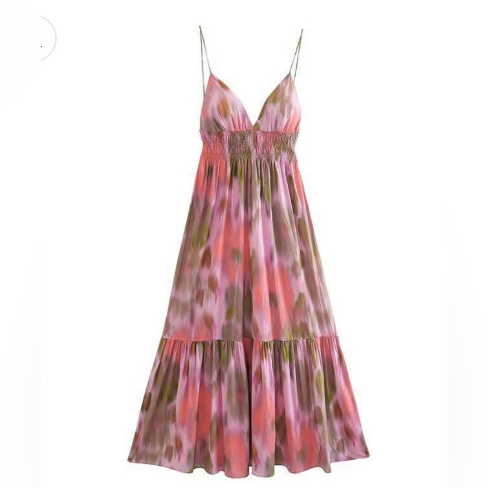 FLORAL DRESS MULTICOLOR - Picture 4 of 5